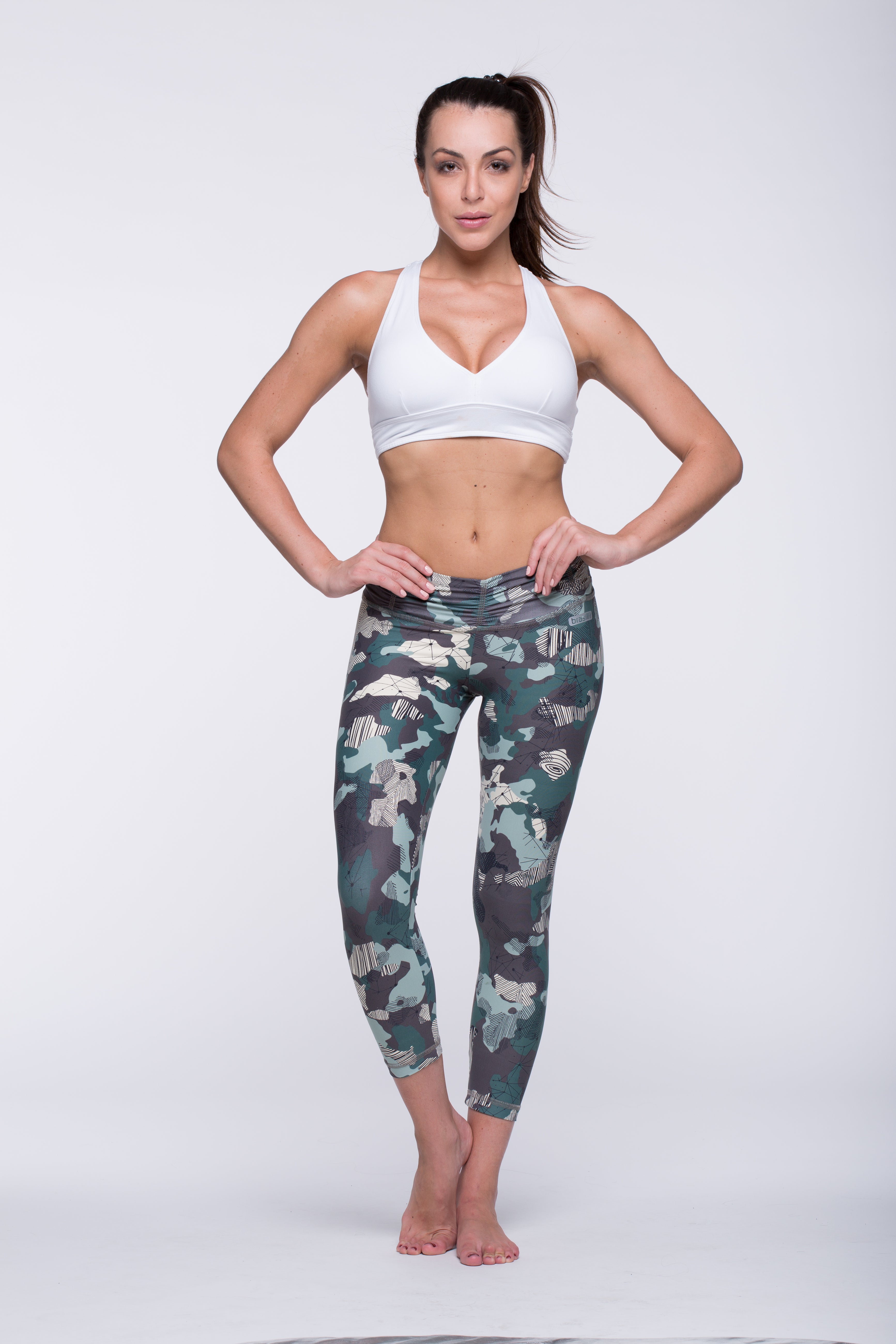 Legging Crazy Print - Amni, Cute Camouflage