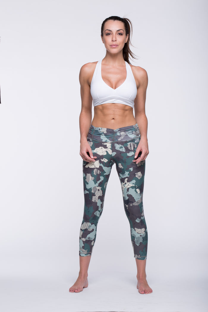 Legging Crazy Print - Amni, Cute Camouflage