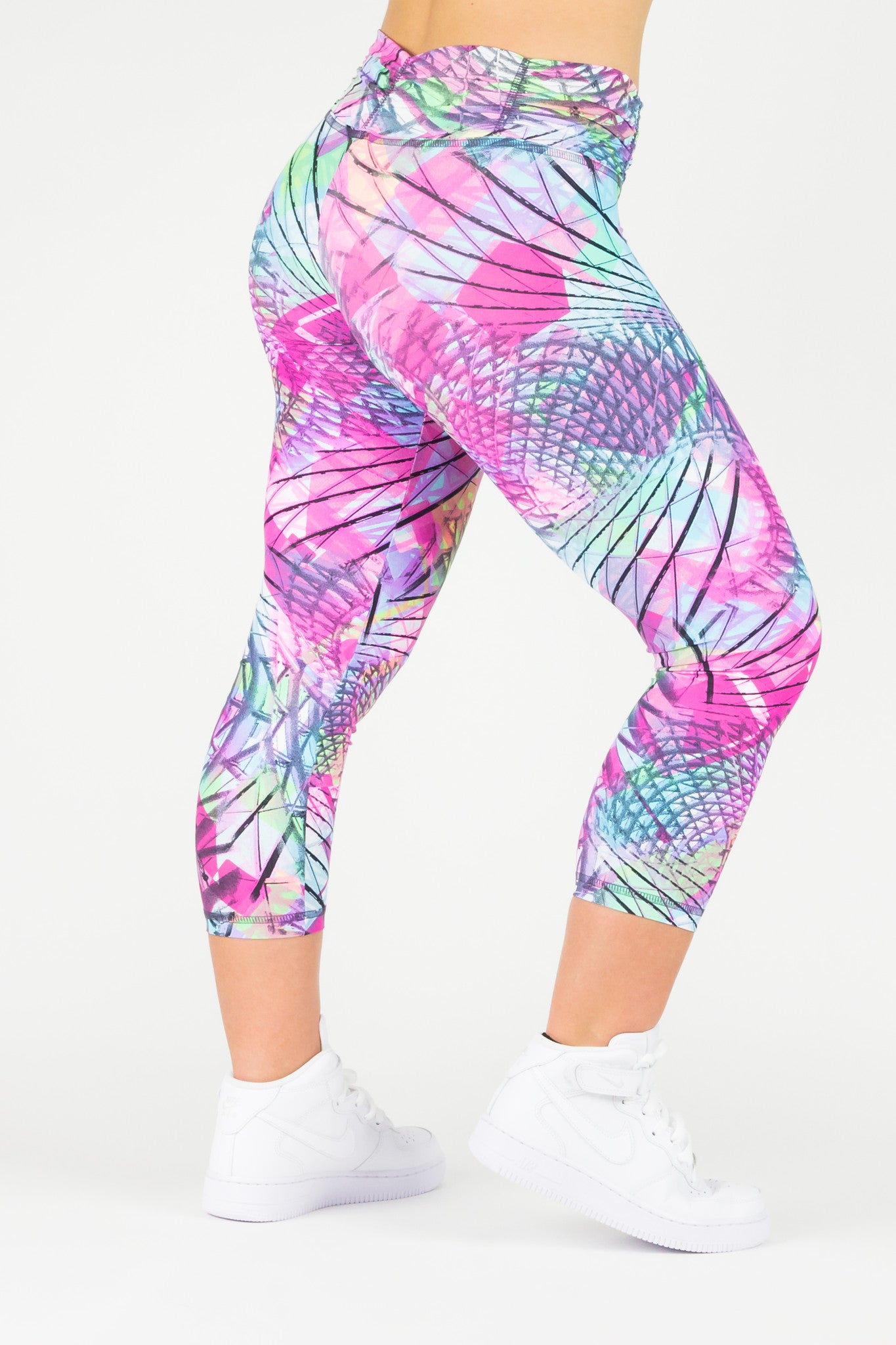Legging Crazy Print - Amni, Pastel Swirl