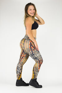 Legging Full Length Crazy Print - Amni, Tribalista