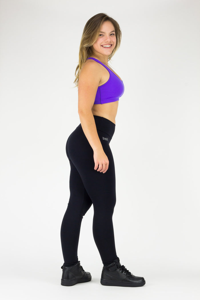 Brasilfit USA - Crop Top Alba - Supplex, Purple