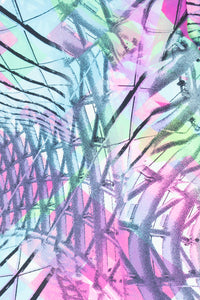 Legging Crazy Print - Amni, Pastel Swirl